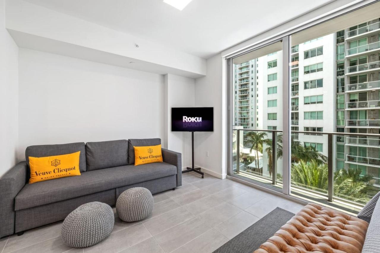 Apartamento Downtown Luxury Studio Pool And Gym Miami Exterior foto