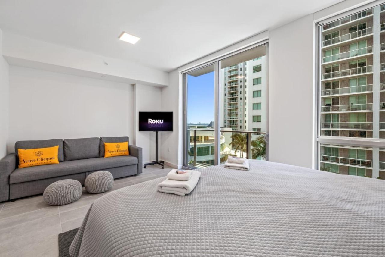 Apartamento Downtown Luxury Studio Pool And Gym Miami Exterior foto